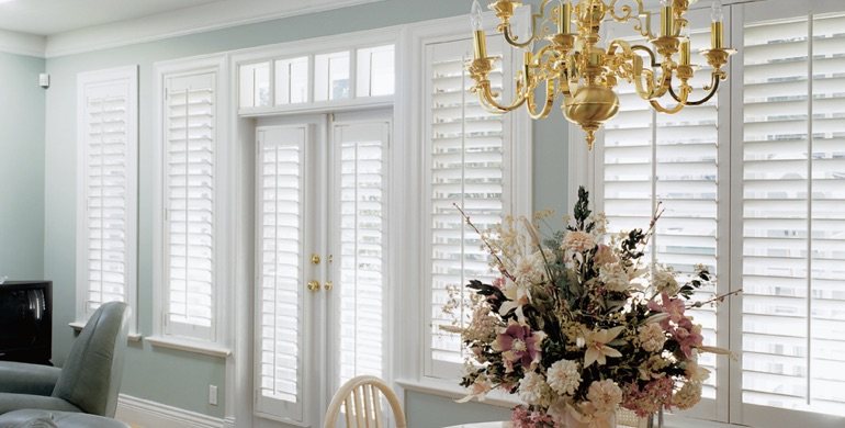 Miami sunroom polywood shutters